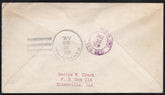 US Illinois, Henton 632, 636, 638, 680 Fancy Cancel Cover